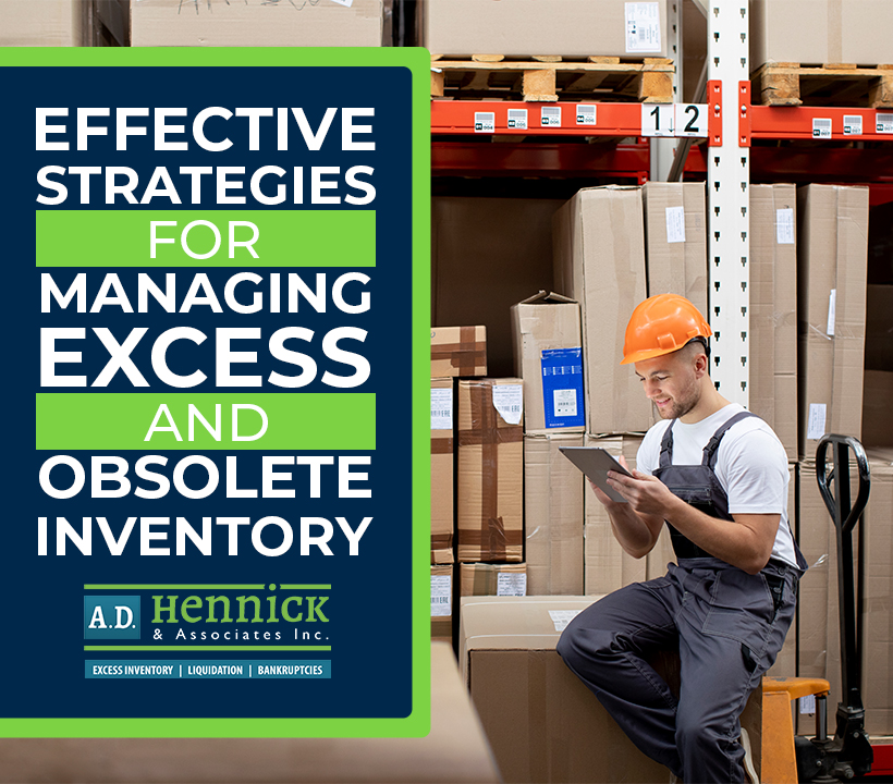 Effective Strategies for Managing Excess and Obsolete Inventory