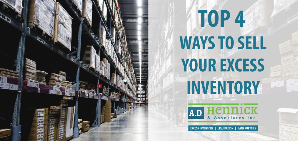 4 wayt to sell your excess inventory